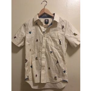 Boys Vans Marvel Button up